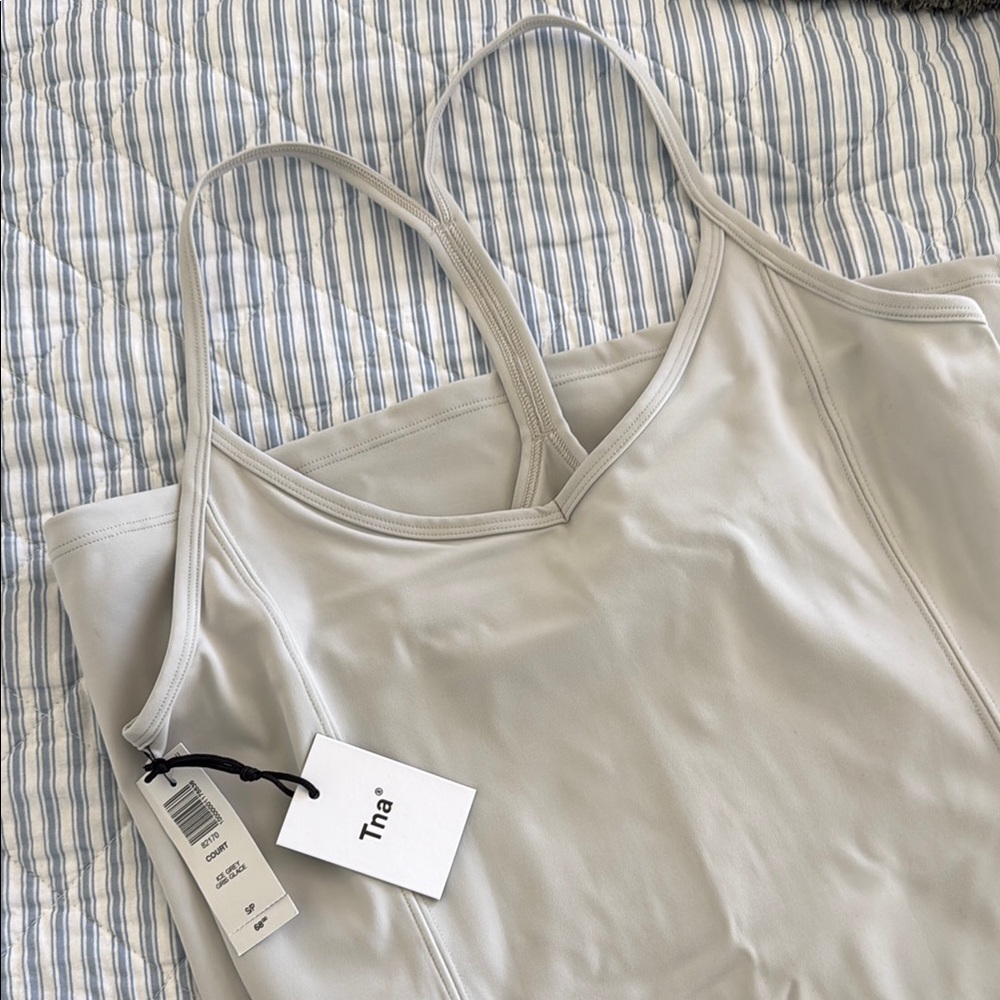 Aritzia TNA PowerSculpt Court Dress Racerback tennis mini dress